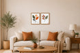 Abstract Leaf Wall Art Set of 2