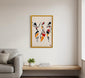 Warli Tribal Dance Wall Art Frame