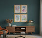 Modern Leaf Wall Art Frame