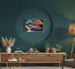 Crystal Tree Landscape Glass Wall Frame