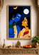 Shiva-Parvati Divine Gaze — Framed Wall Art (22