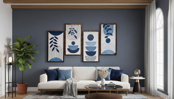 The Blue Harmony Wall Gallery Kit